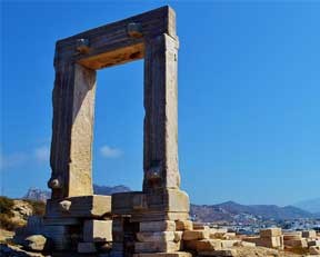 porta di apollo in Naxos